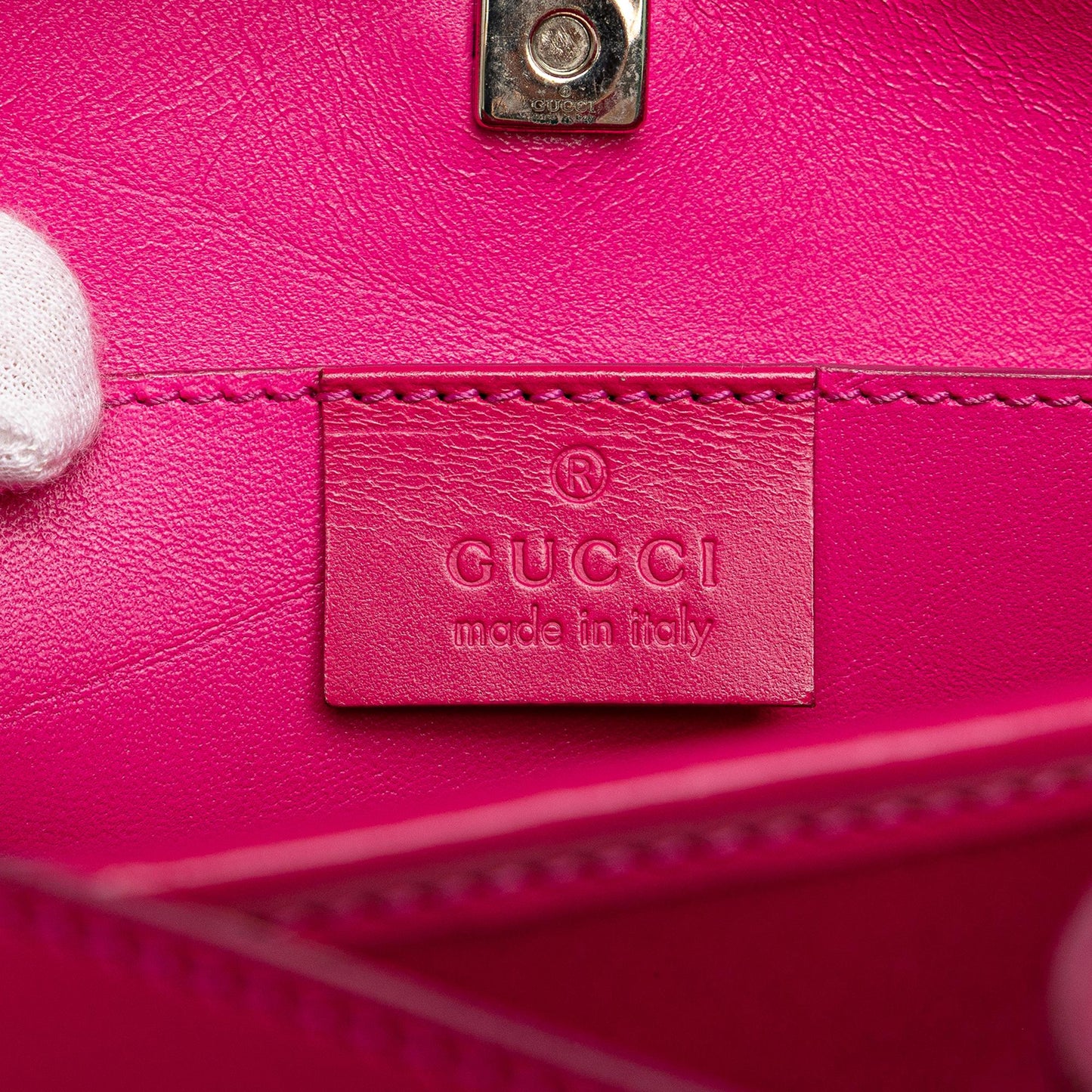 Gucci Satin Shoulder Bag