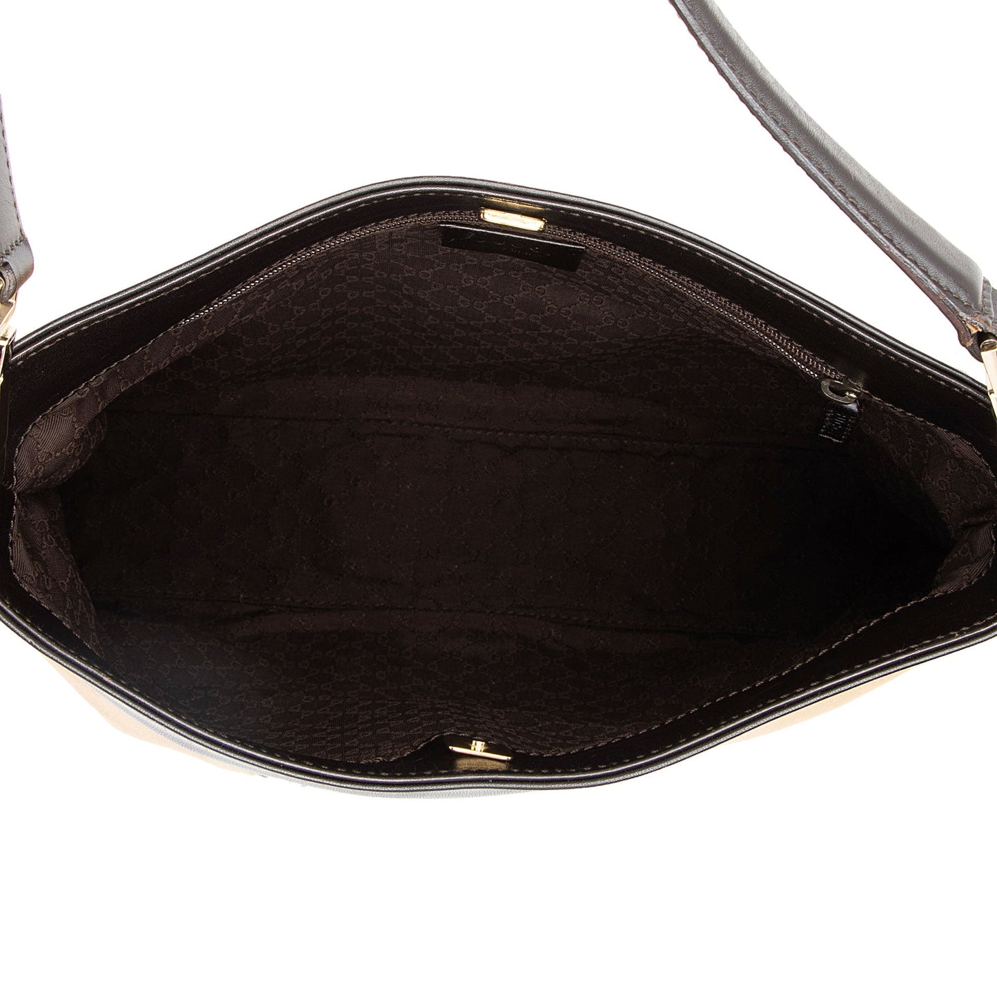 Gucci Canvas Web Shoulder Bag (SHF-KhYFg1)
