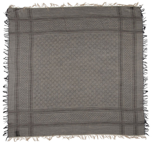 Gucci Silk Wool Monogram Diamante 140cm Shawl (SHF-ZU4gQZ)