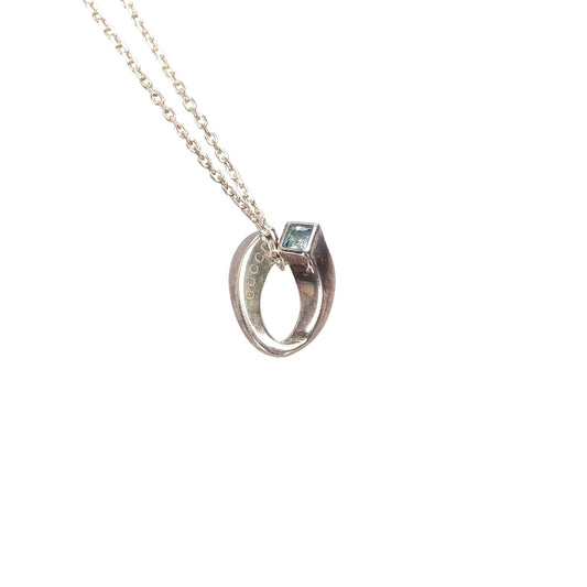 Gucci Silver Pendant Necklace (SHG-22428)