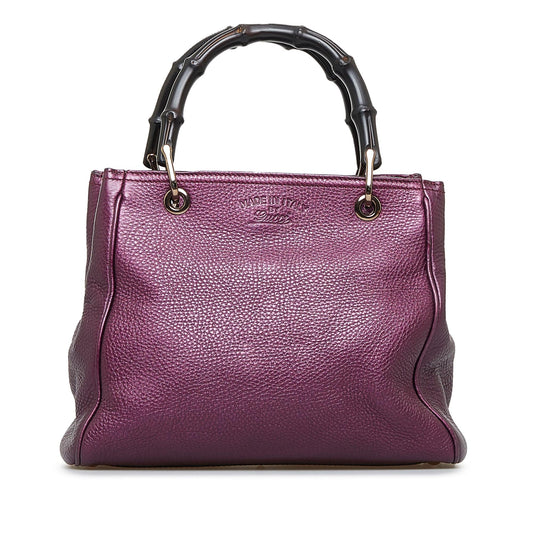 Gucci Small Bamboo Shopper (SHG-3oYbYP)