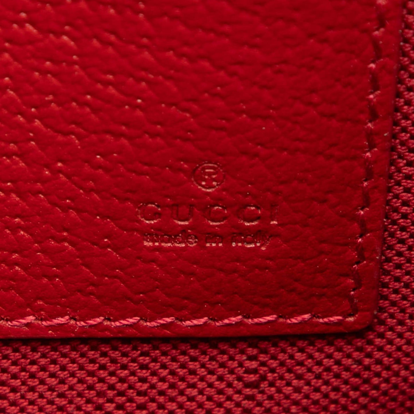 Gucci Small Bicolor GG Supreme Pouch