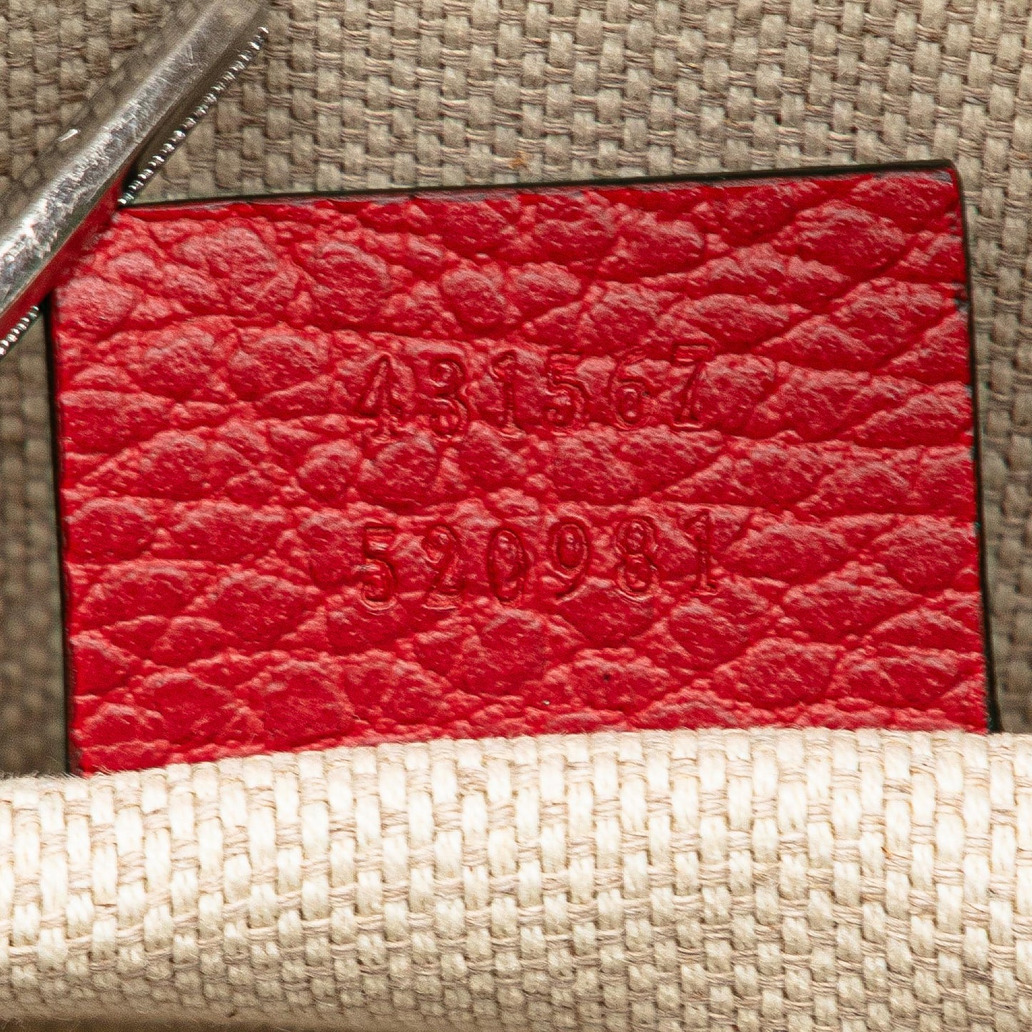 Gucci Small Bicolor Leather Soho Disco Crossbody