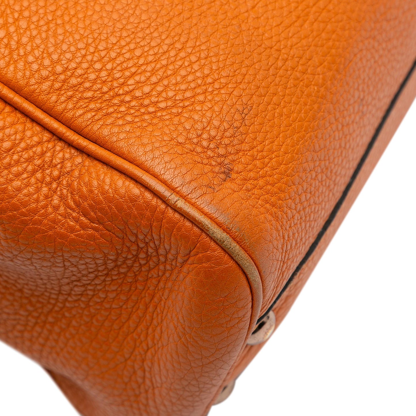 Gucci Small Calfskin Bamboo Shopper Satchel