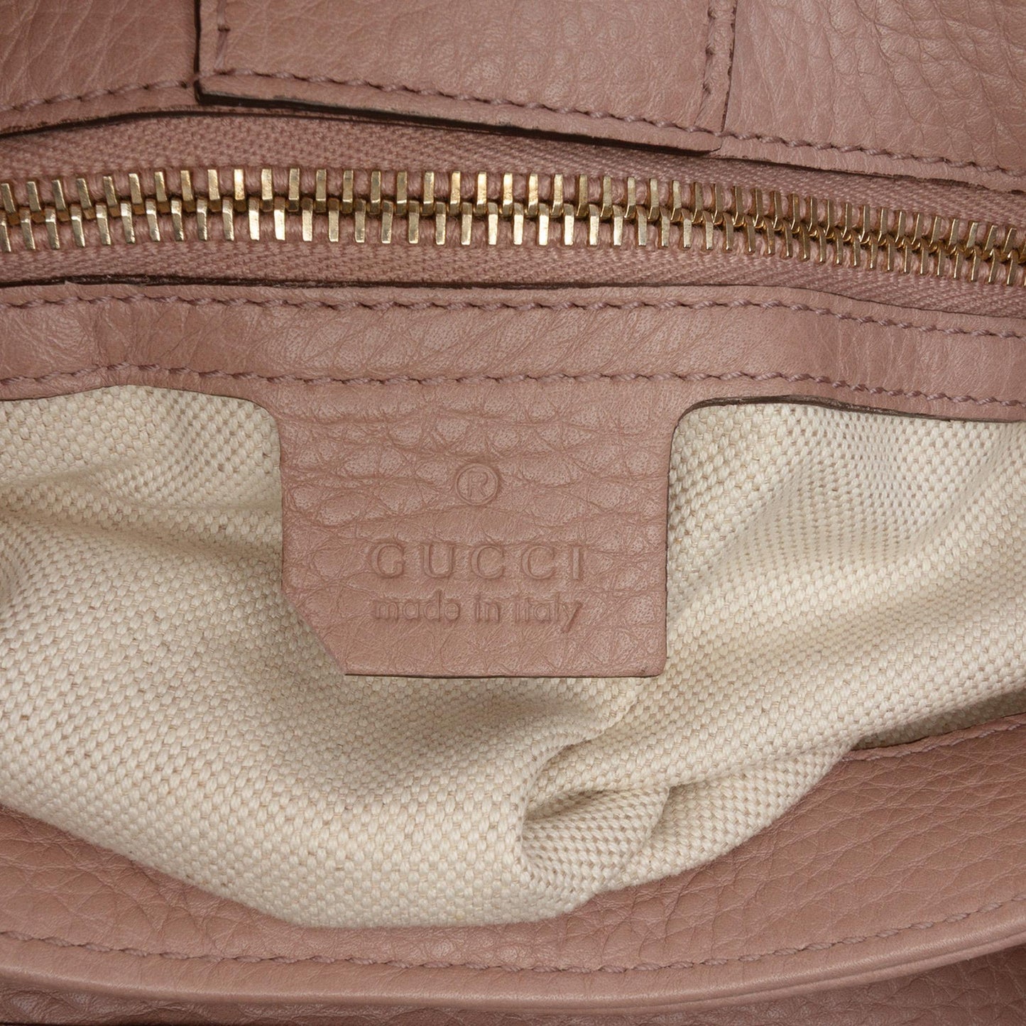 Gucci Small Calfskin Bamboo Shopper Satchel