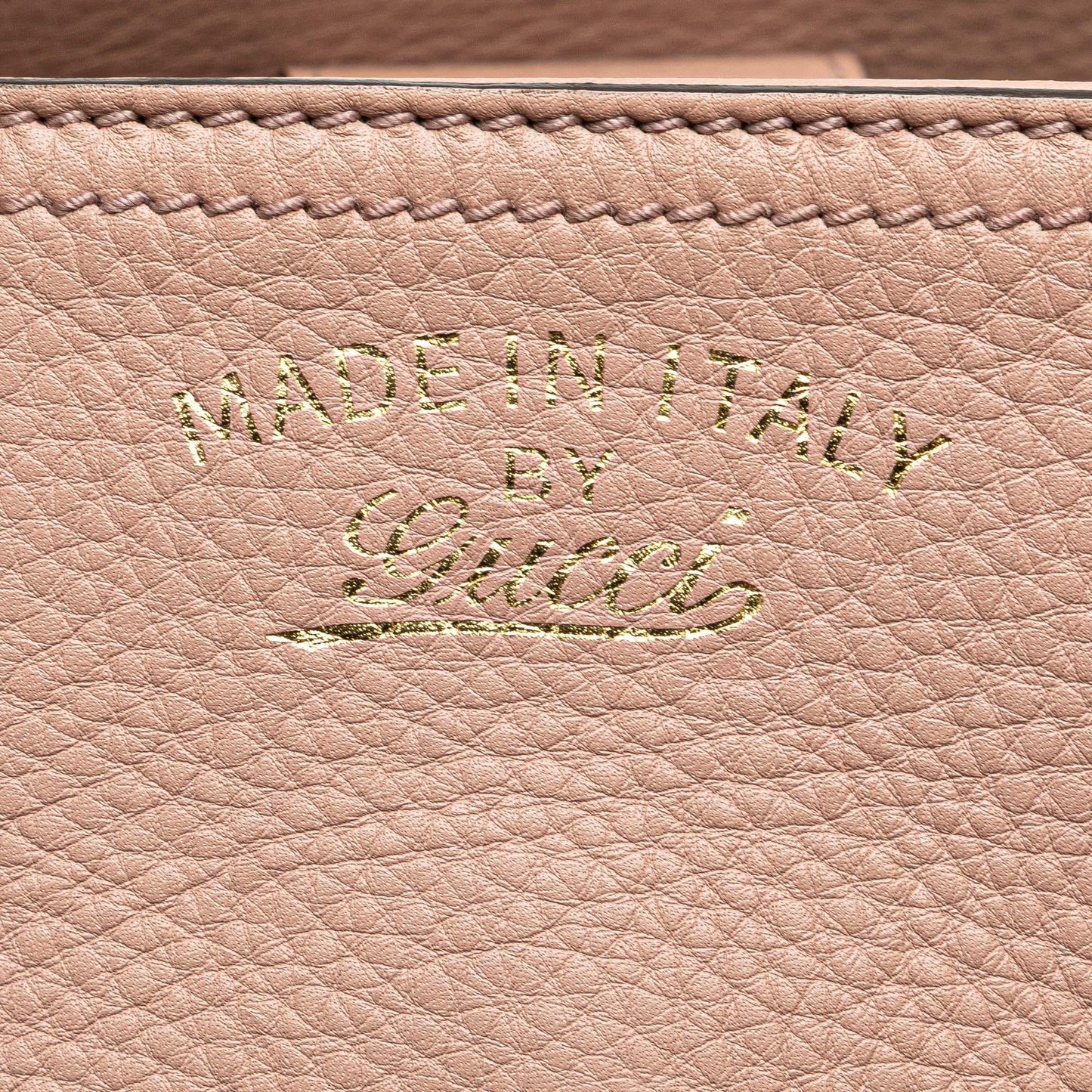 Gucci Small Calfskin Bamboo Shopper Satchel