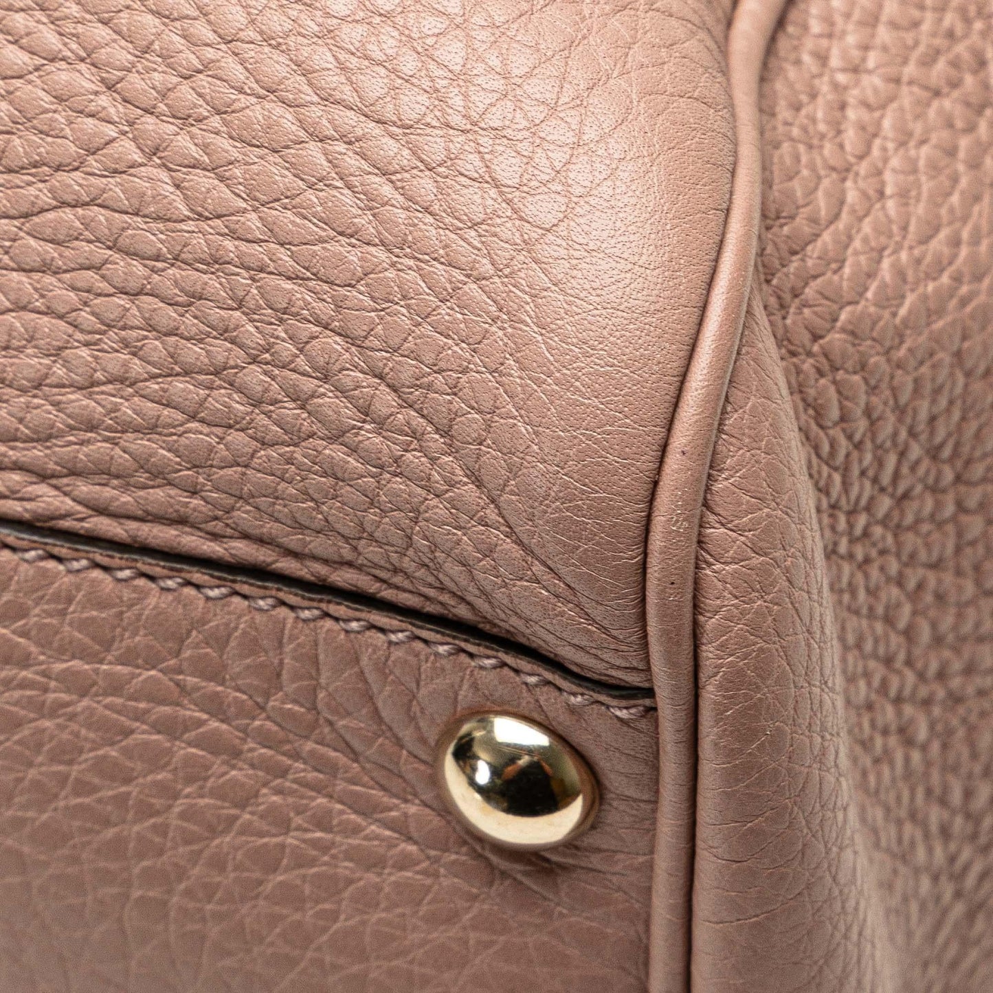 Gucci Small Calfskin Bamboo Shopper Satchel