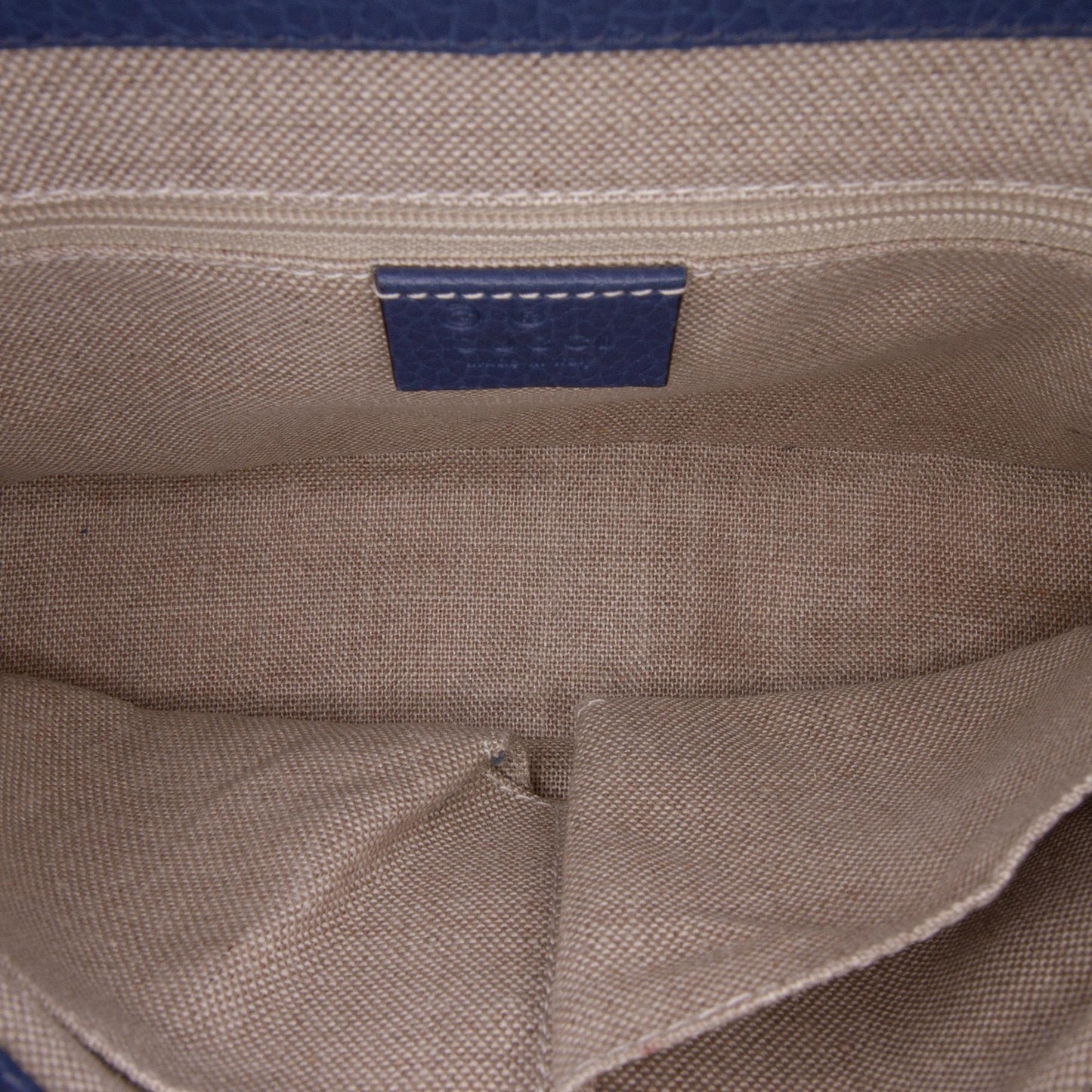 Gucci Small Dollar Calf Interlocking G Satchel