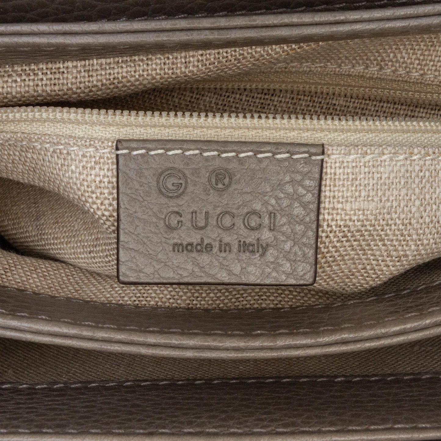 Gucci Small Dollar Calf Interlocking G Satchel