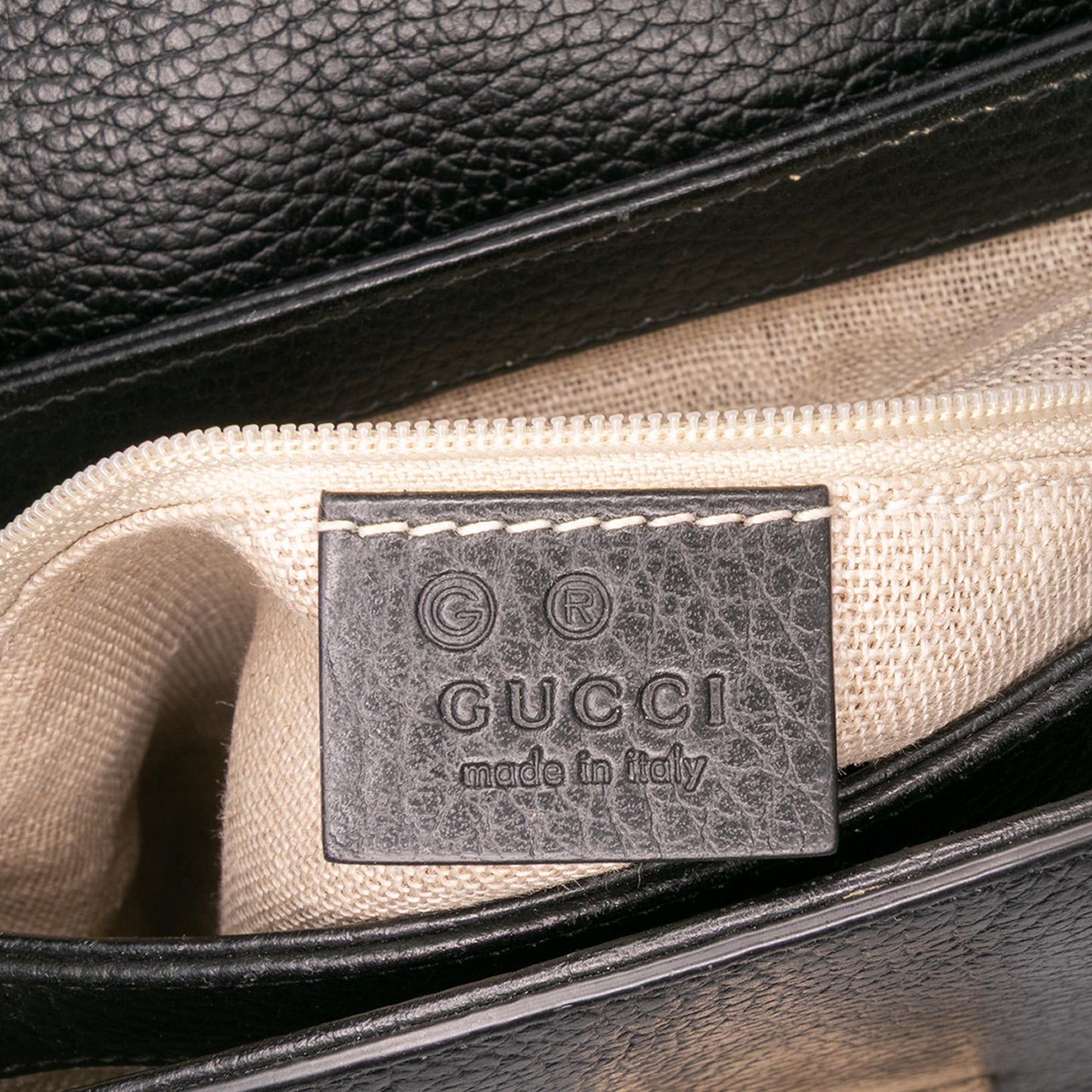 Gucci Small Dollar Calf Interlocking G Satchel