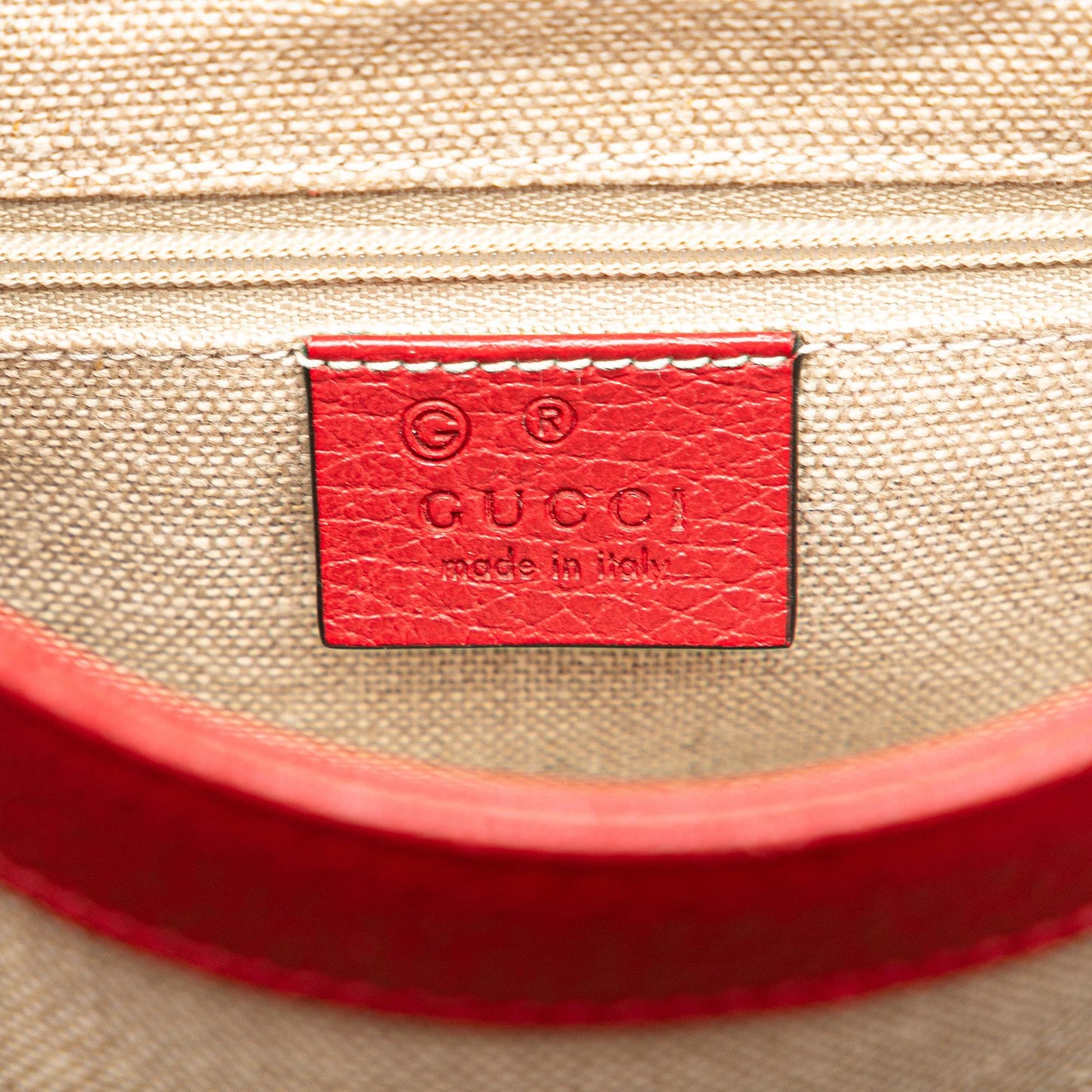 Gucci Small Dollar Calf Interlocking G Satchel