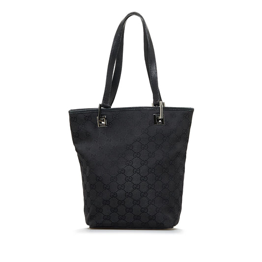 Luxury Gucci Small GG Canvas Bucket Tote (SHG-1zztOW)