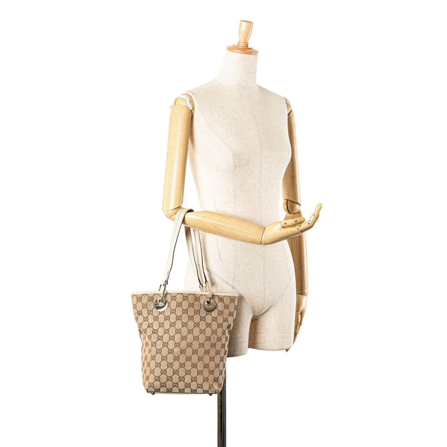 Gucci Small GG Canvas Eclipse Tote