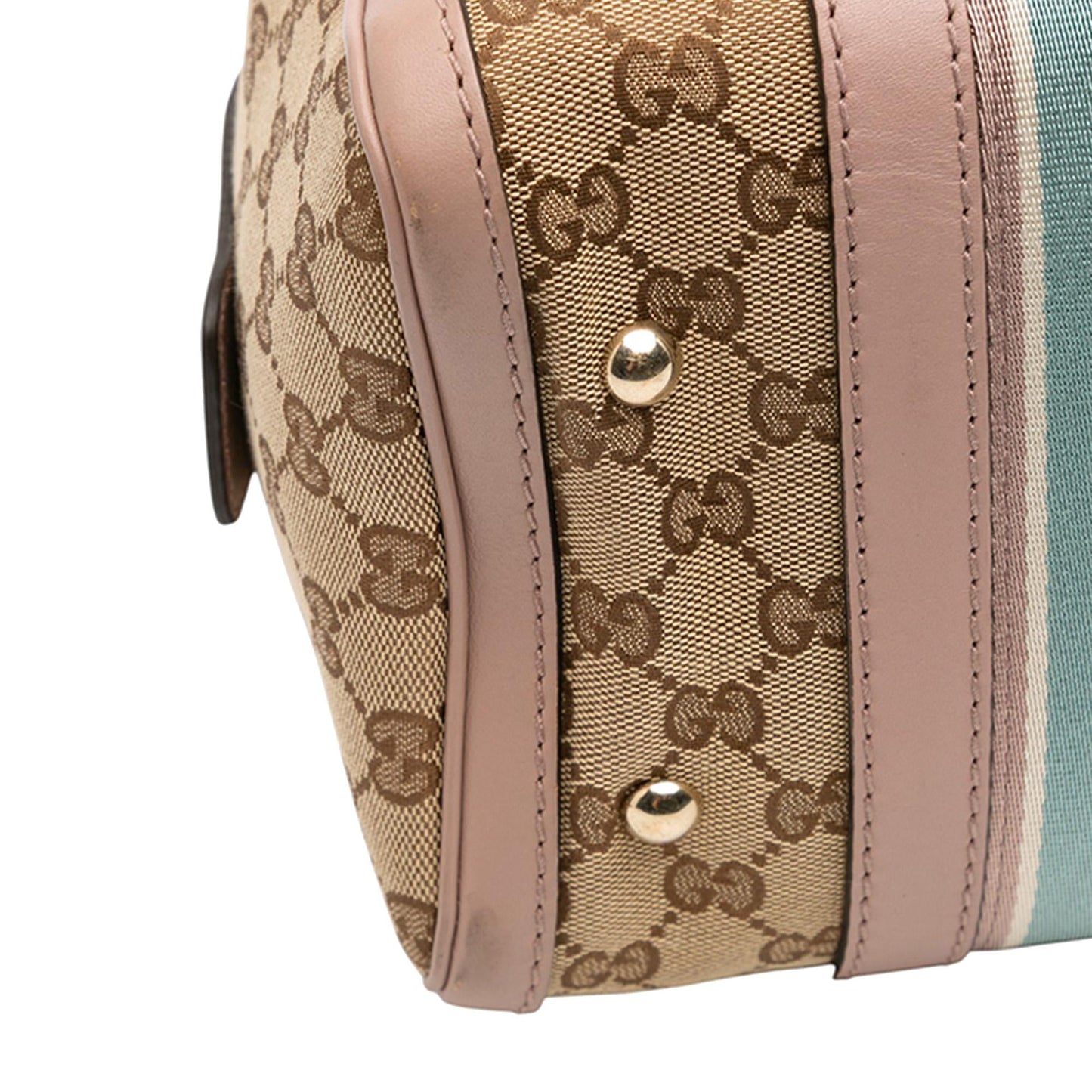 Gucci Small GG Canvas Web Joy Boston Bag