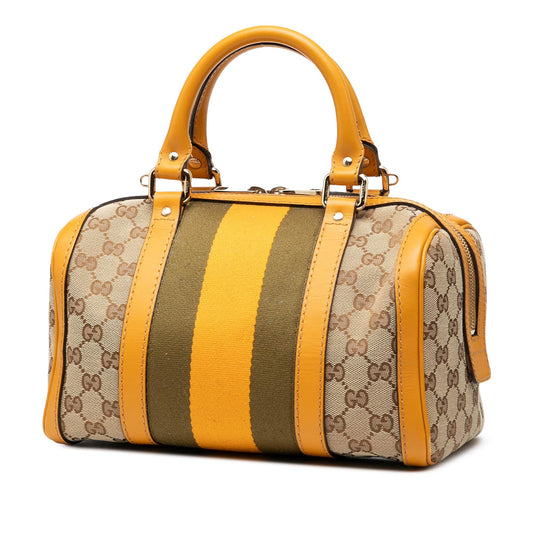 Gucci Small GG Canvas Web Joy Boston Bag