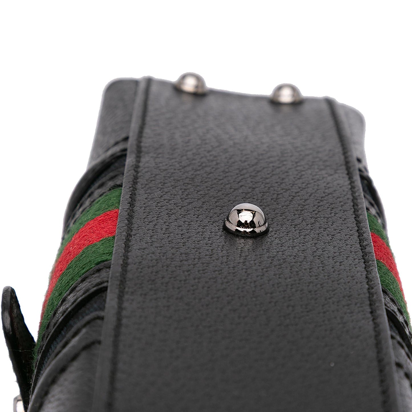 Gucci Small GG Canvas Web Treasure Shoulder Bag