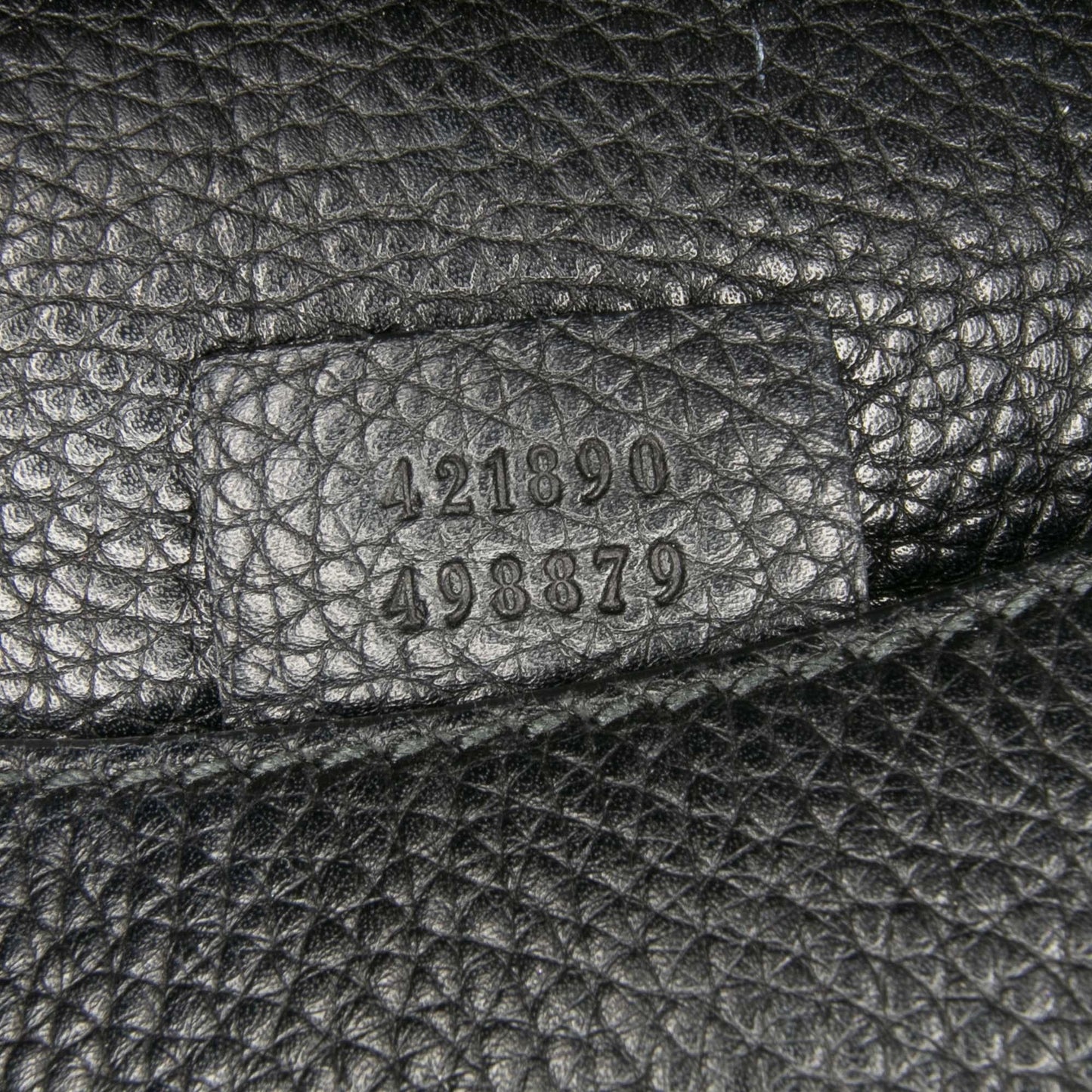 Gucci Small GG Marmont Grained Calfskin Top Handle Satchel