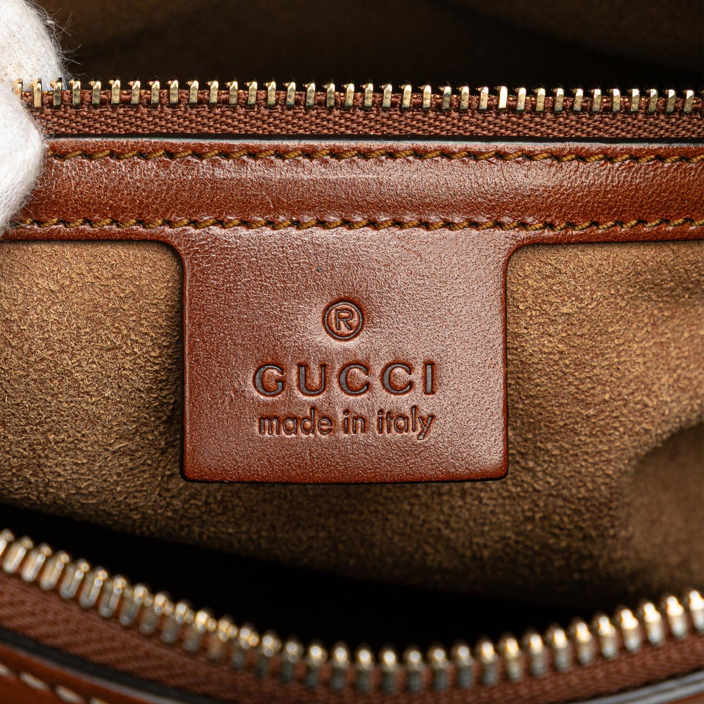 Gucci Small GG Supreme Boston Bag