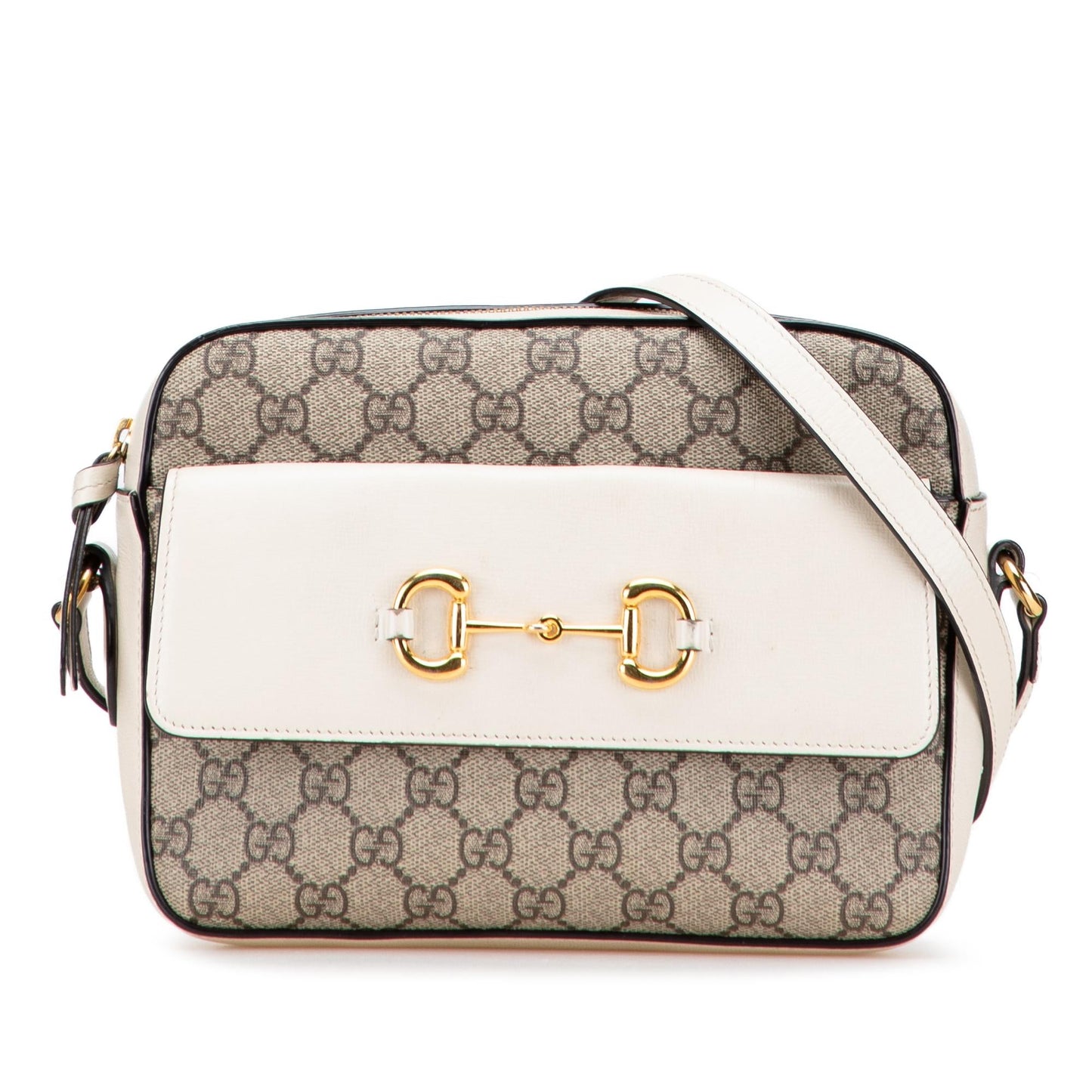Gucci Small GG Supreme Horsebit 1955 Crossbody