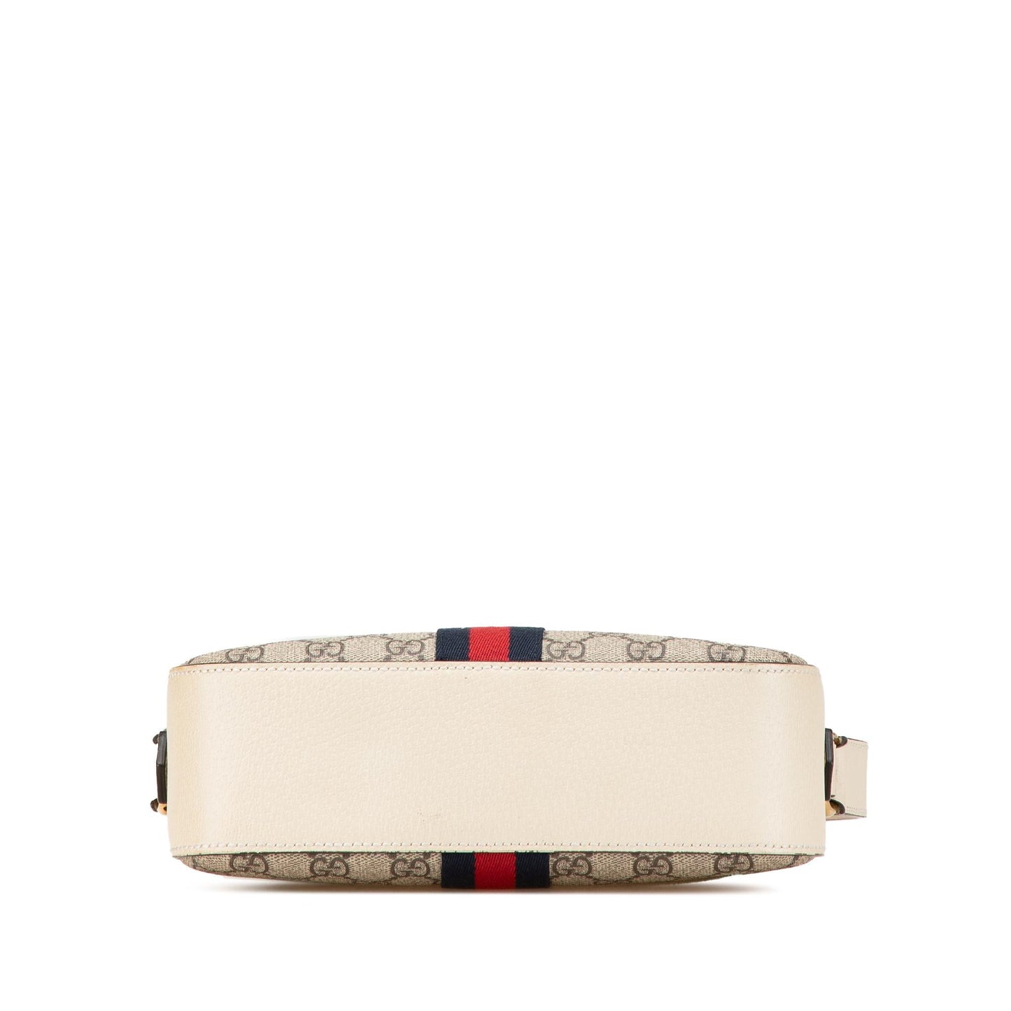 Gucci Small GG Supreme Textured Calfskin Web Ophidia Camera Bag
