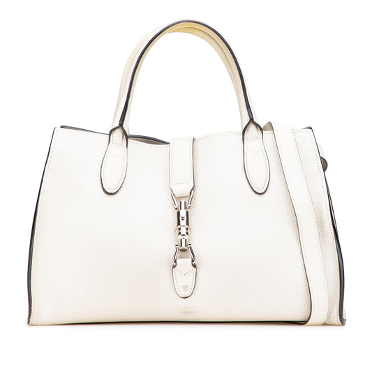 Gucci Small Grained Calfskin Soft Jackie Tote