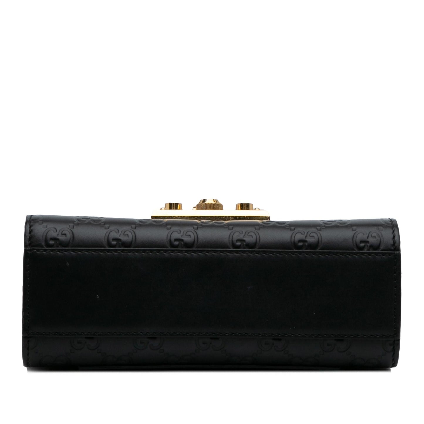 Gucci Small Guccissima Padlock Crossbody