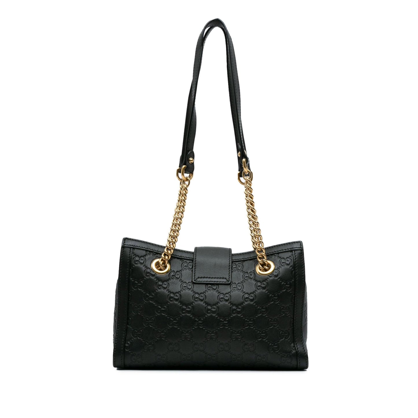 Gucci Small Guccissima Padlock Tote (SHG-xLAbOa)