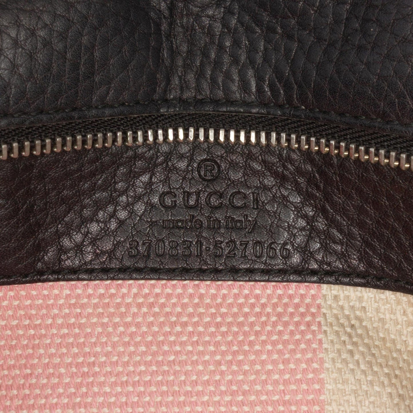 Gucci Small Leather Bamboo Daily Satchel