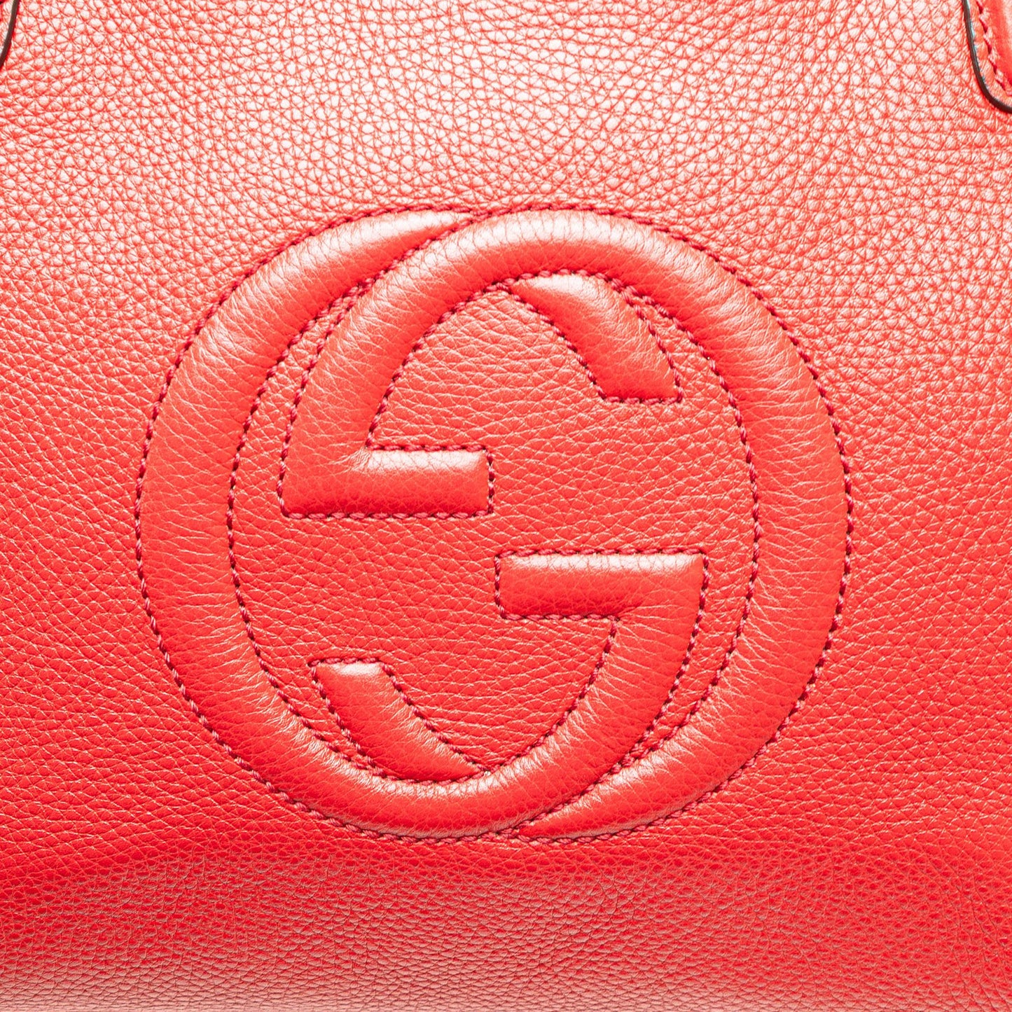 Gucci Small Leather Soho Cellarius Satchel
