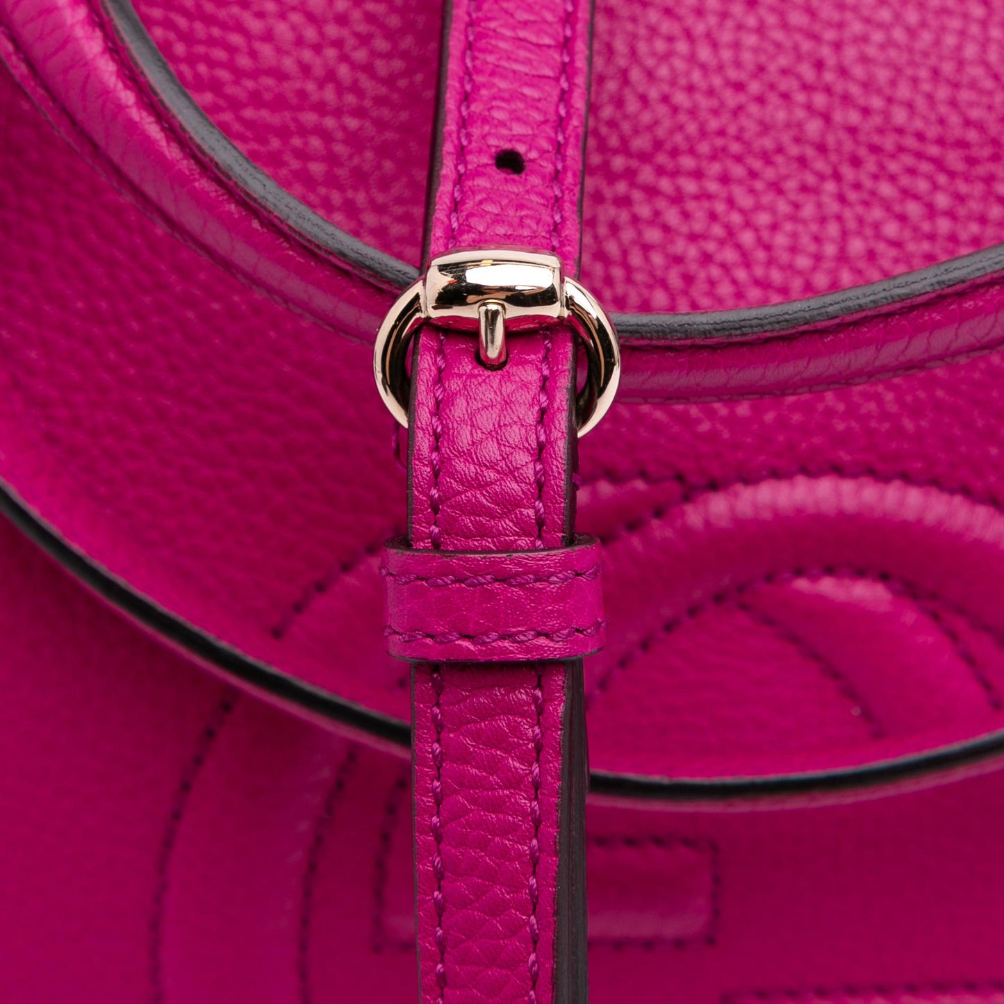 Gucci Small Leather Soho Cellarius Satchel