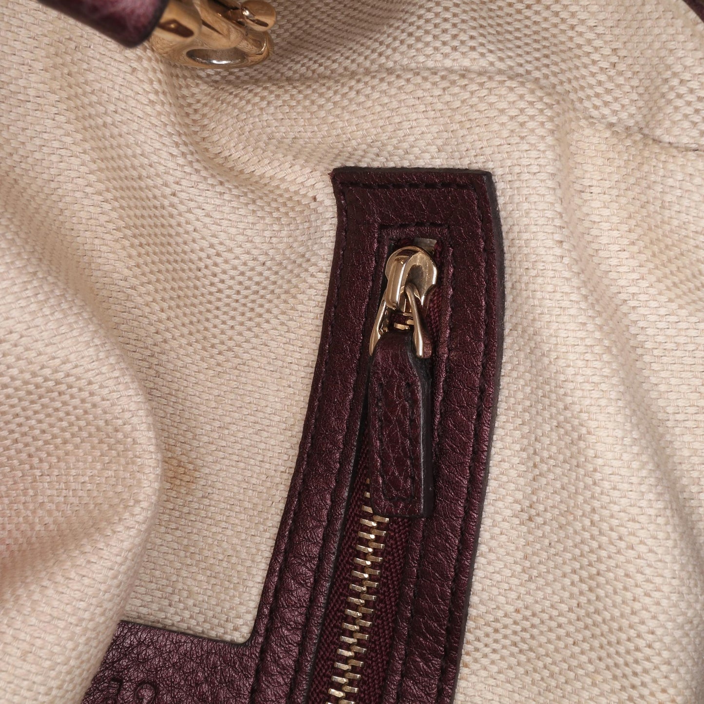 Gucci Small Leather Soho Satchel