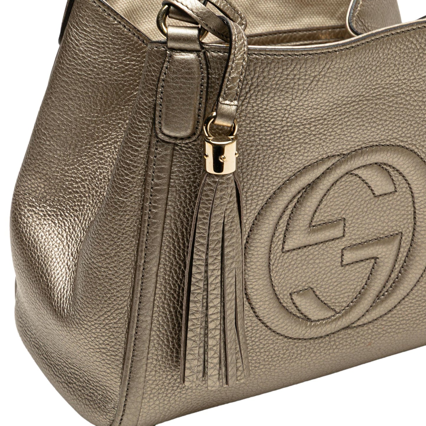 Gucci Small Leather Soho Satchel