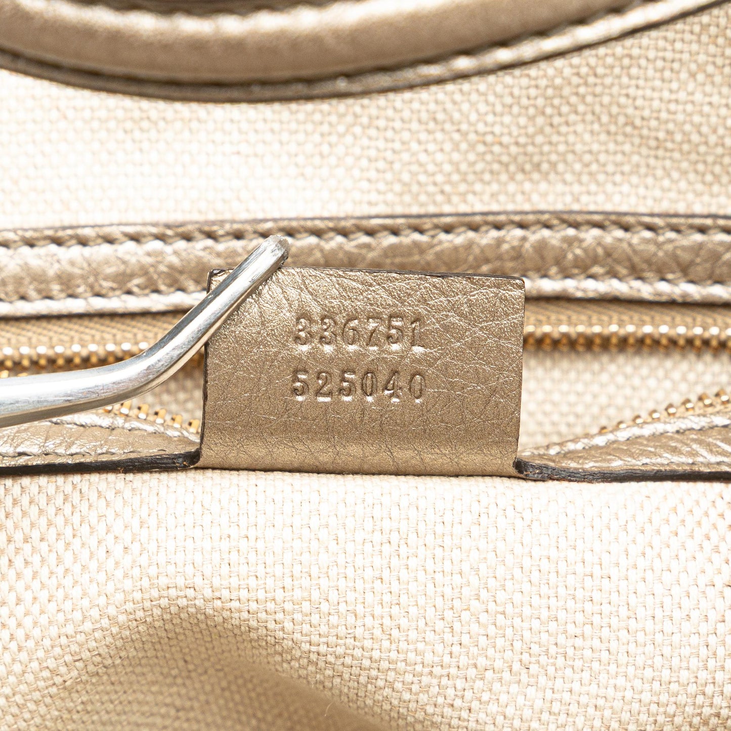 Gucci Small Leather Soho Satchel
