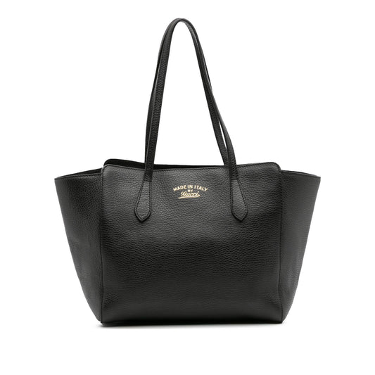 Gucci Small Leather Swing Tote