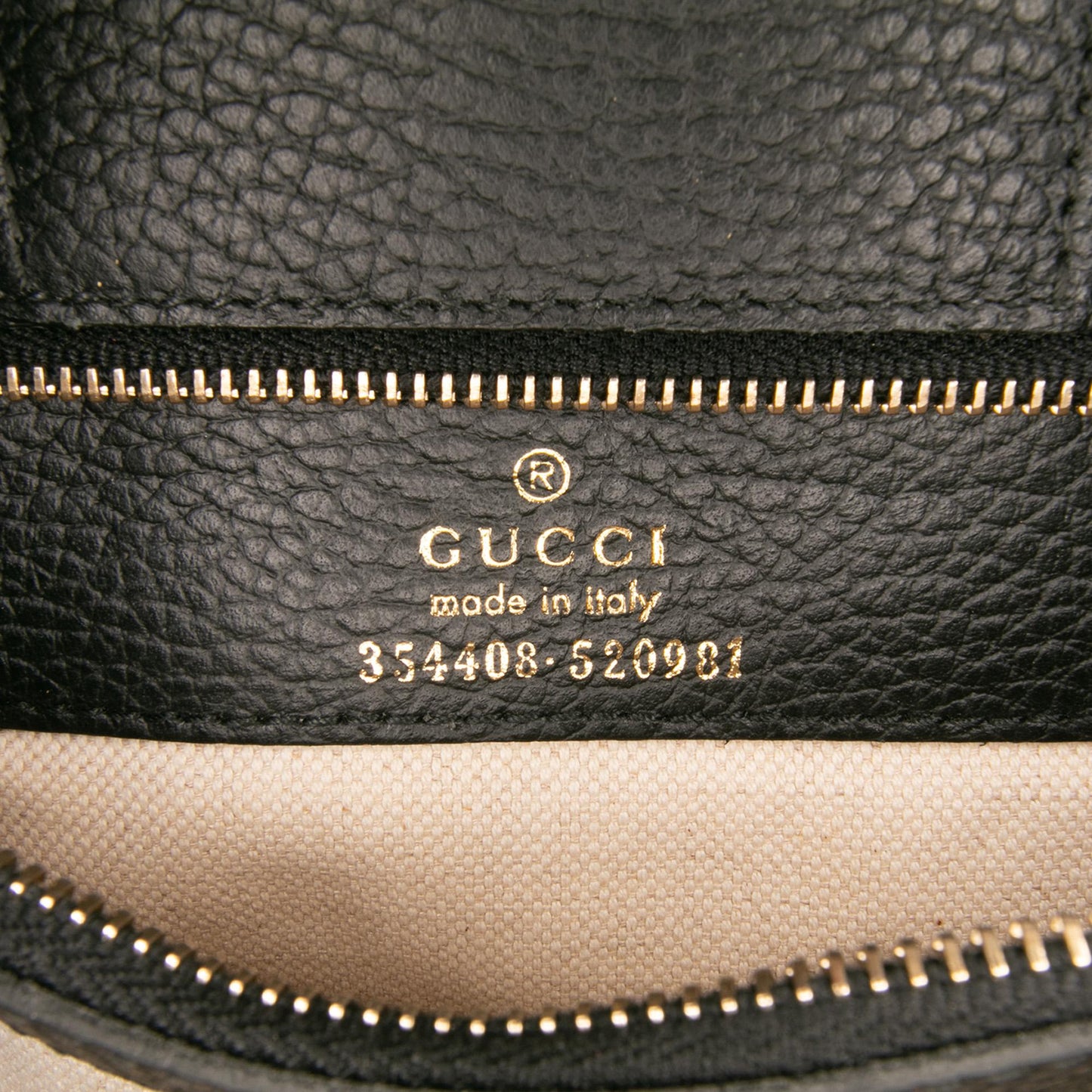 Gucci Small Leather Swing Tote