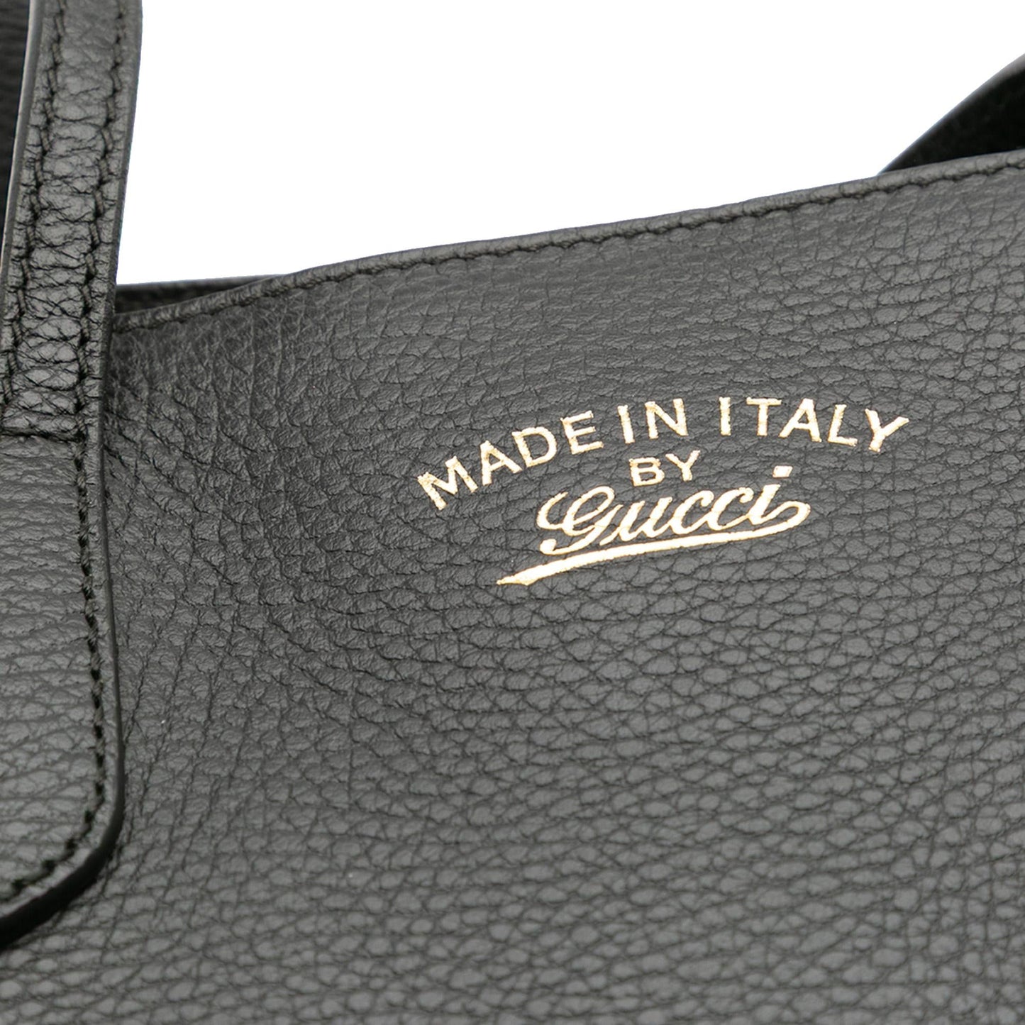 Gucci Small Leather Swing Tote