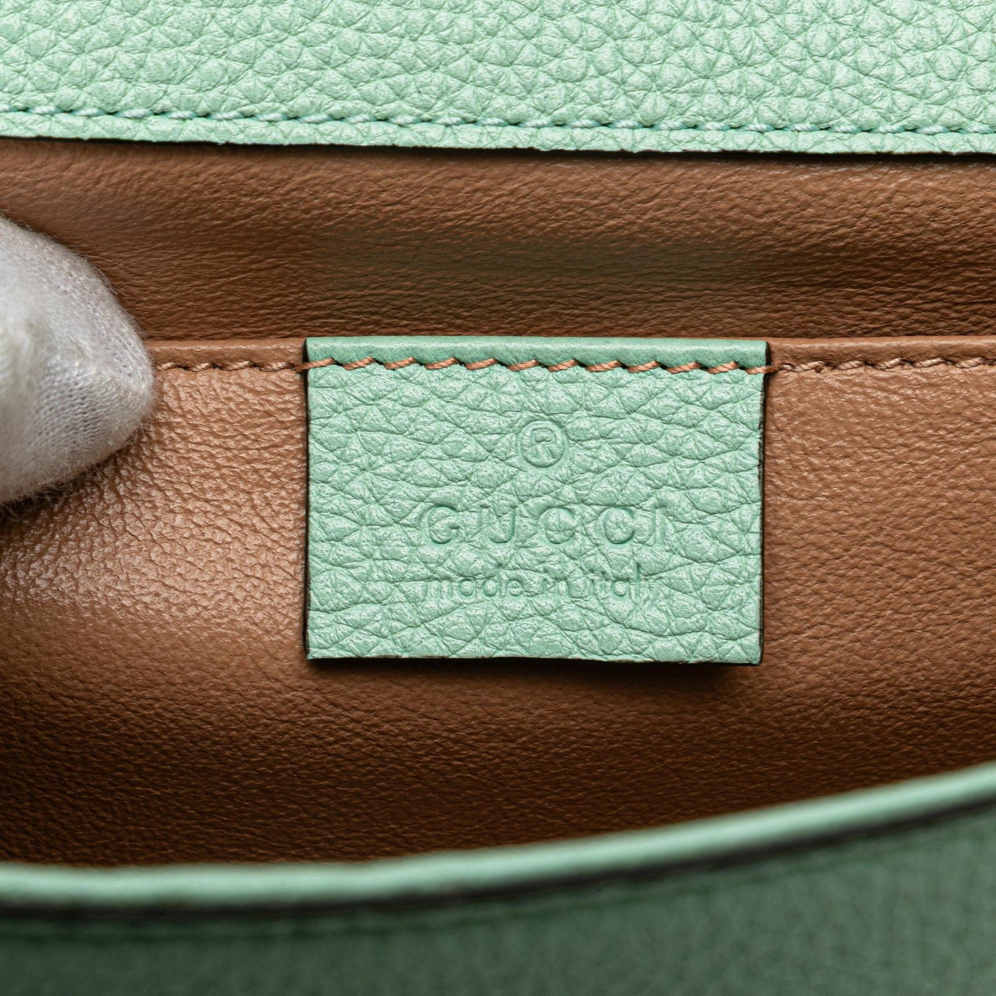 Gucci Small Leather Zumi Satchel