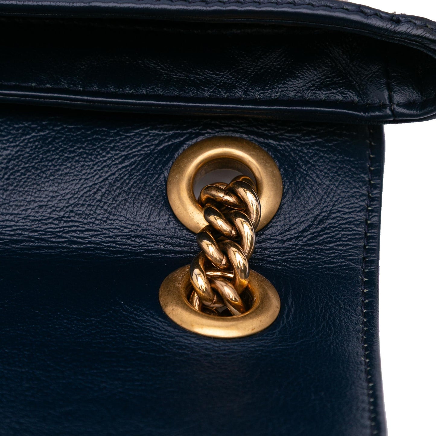 Gucci Small Matelasse Leather Torchon GG Marmont Flap
