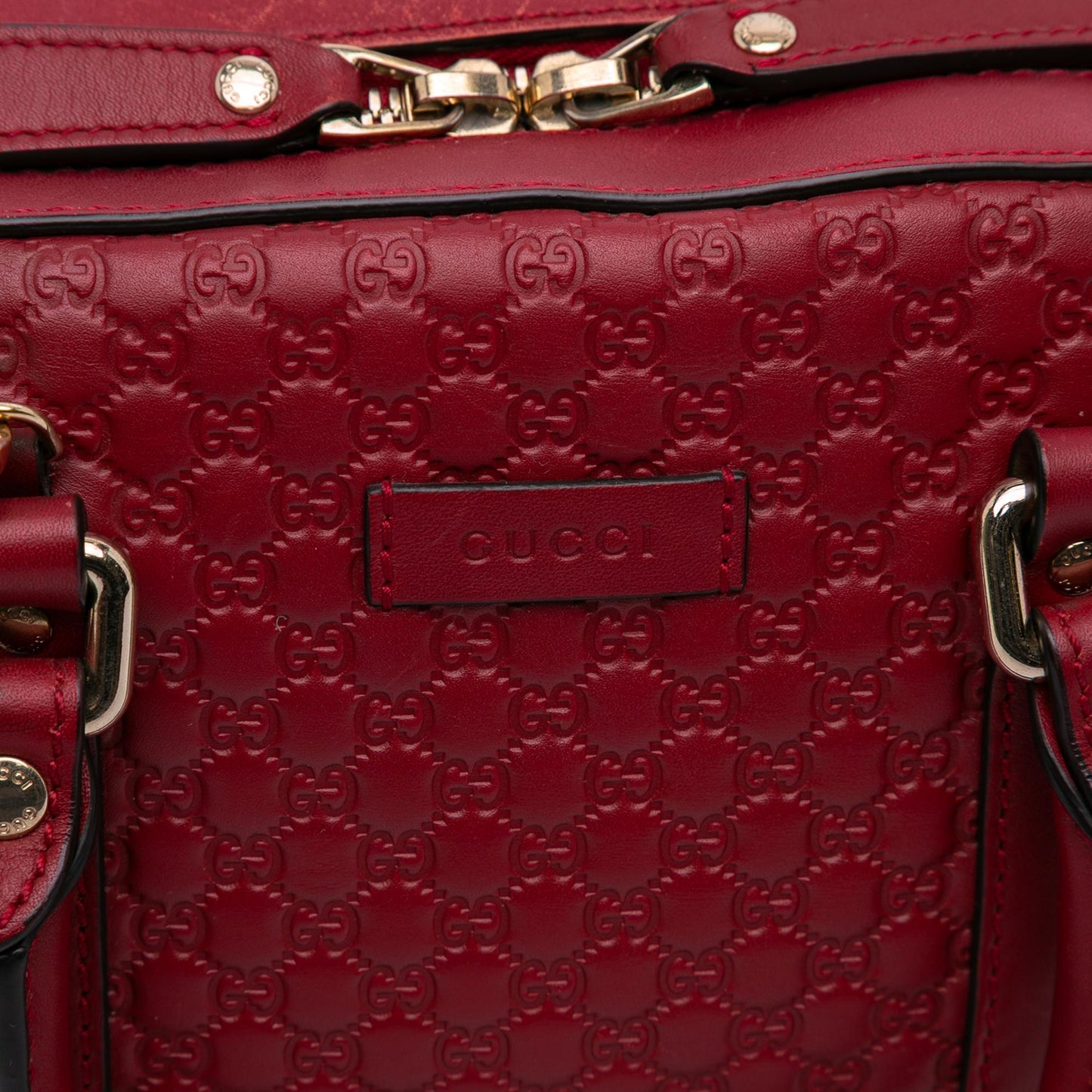Gucci Small Microguccissima Bree Satchel