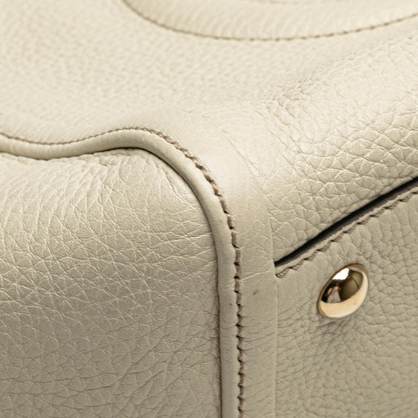 Gucci Small Pebbled Leather Soho Cellarius Satchel