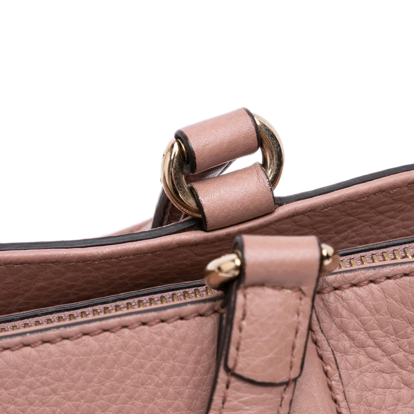 Gucci Small Pebbled Leather Soho Cellarius Satchel