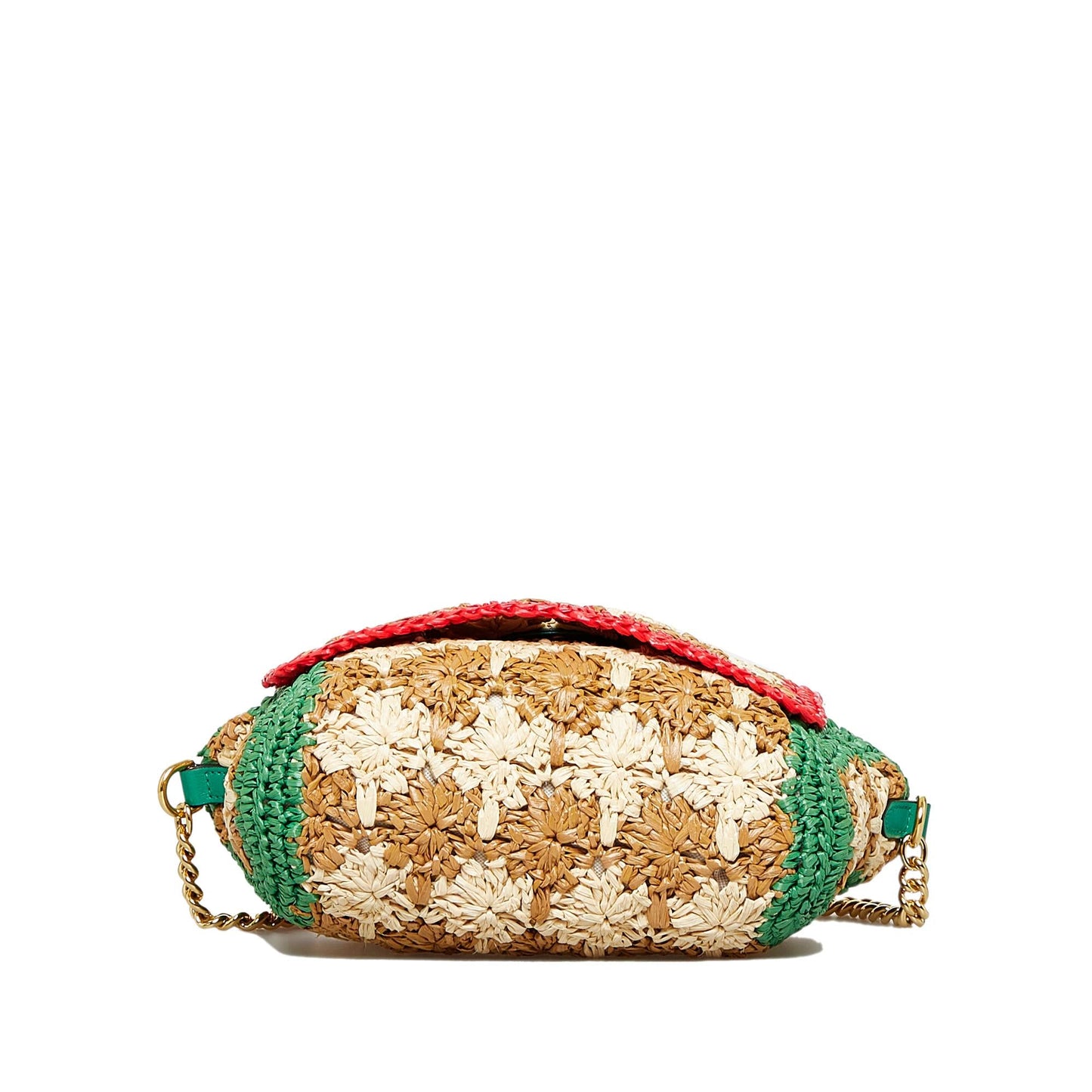 Gucci Small Raffia GG Marmont Crossbody (SHG-aHeBXr)