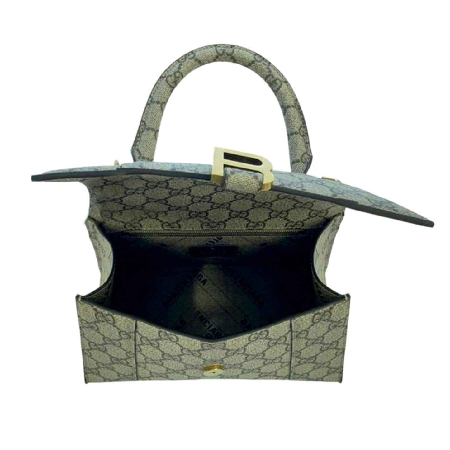 Gucci Small The Hacker Project GG Supreme Hourglass Satchel (SHG-kZb3fx)