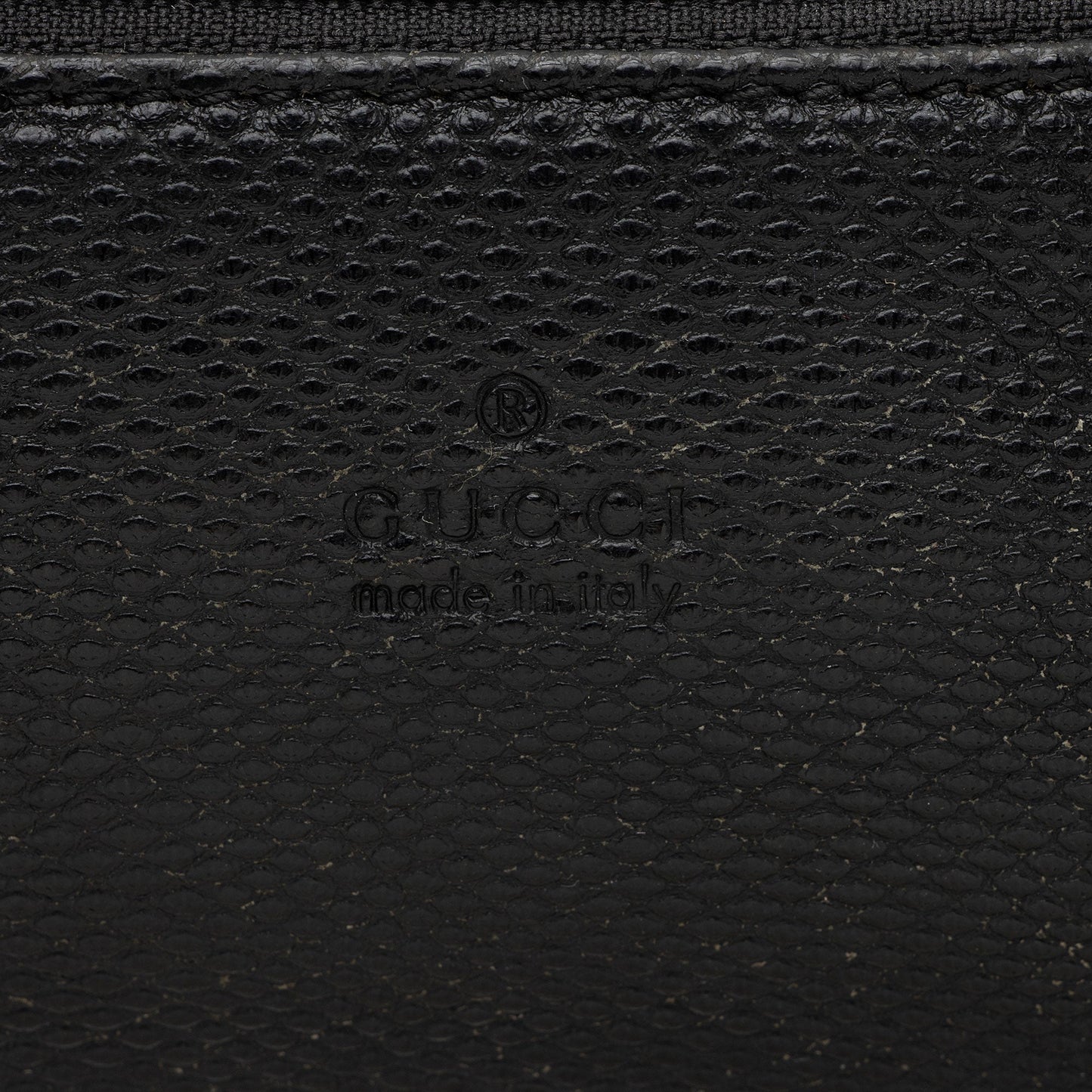 Gucci Snakeskin Embossed Classic Pochette