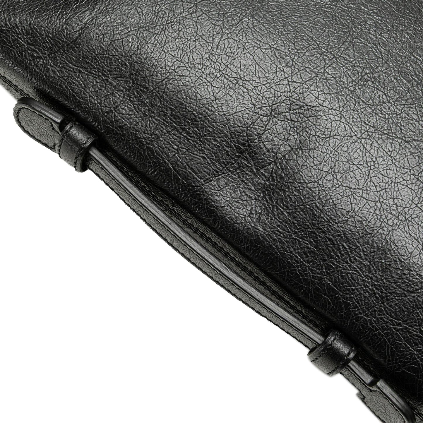 Gucci Soft Leather Interlocking G Portfolio Business Bag