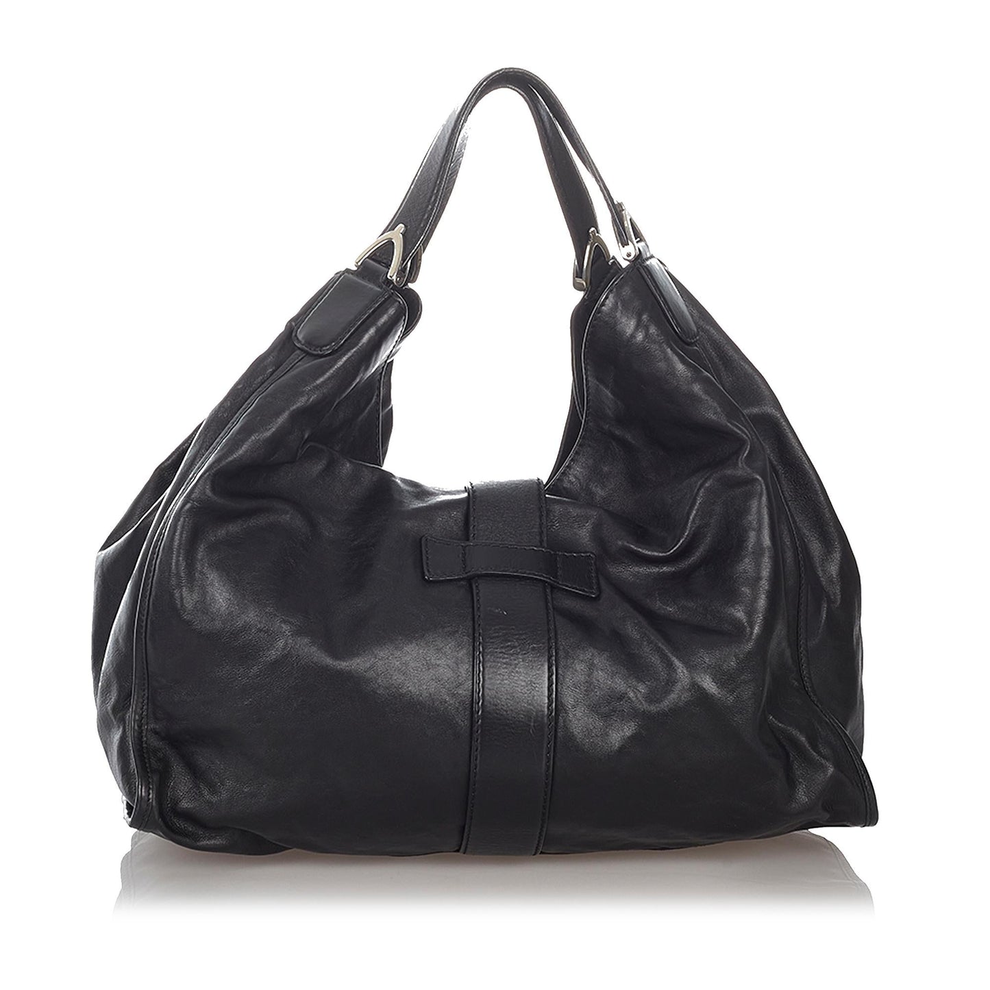 Luxury Gucci Soft Stirrup Leather Tote Bag (SHG-Dw2BmF)