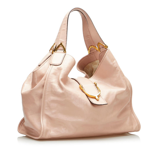 Luxury Gucci Soft Stirrup Nubuck Tote Bag (SHG-2v2JOg)