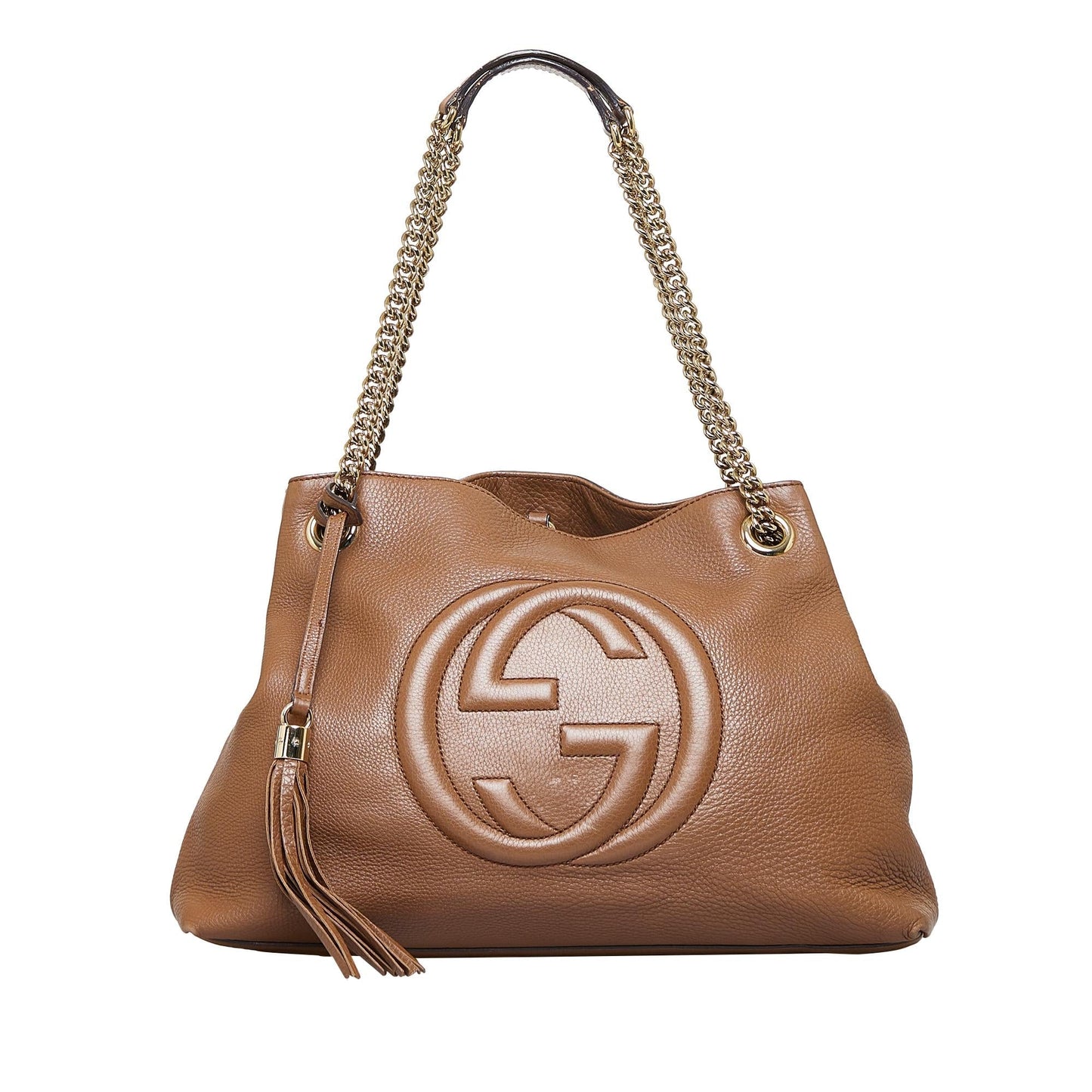 Luxury Gucci Soho Cellarius Chain Tote (SHG-rEOk1E)