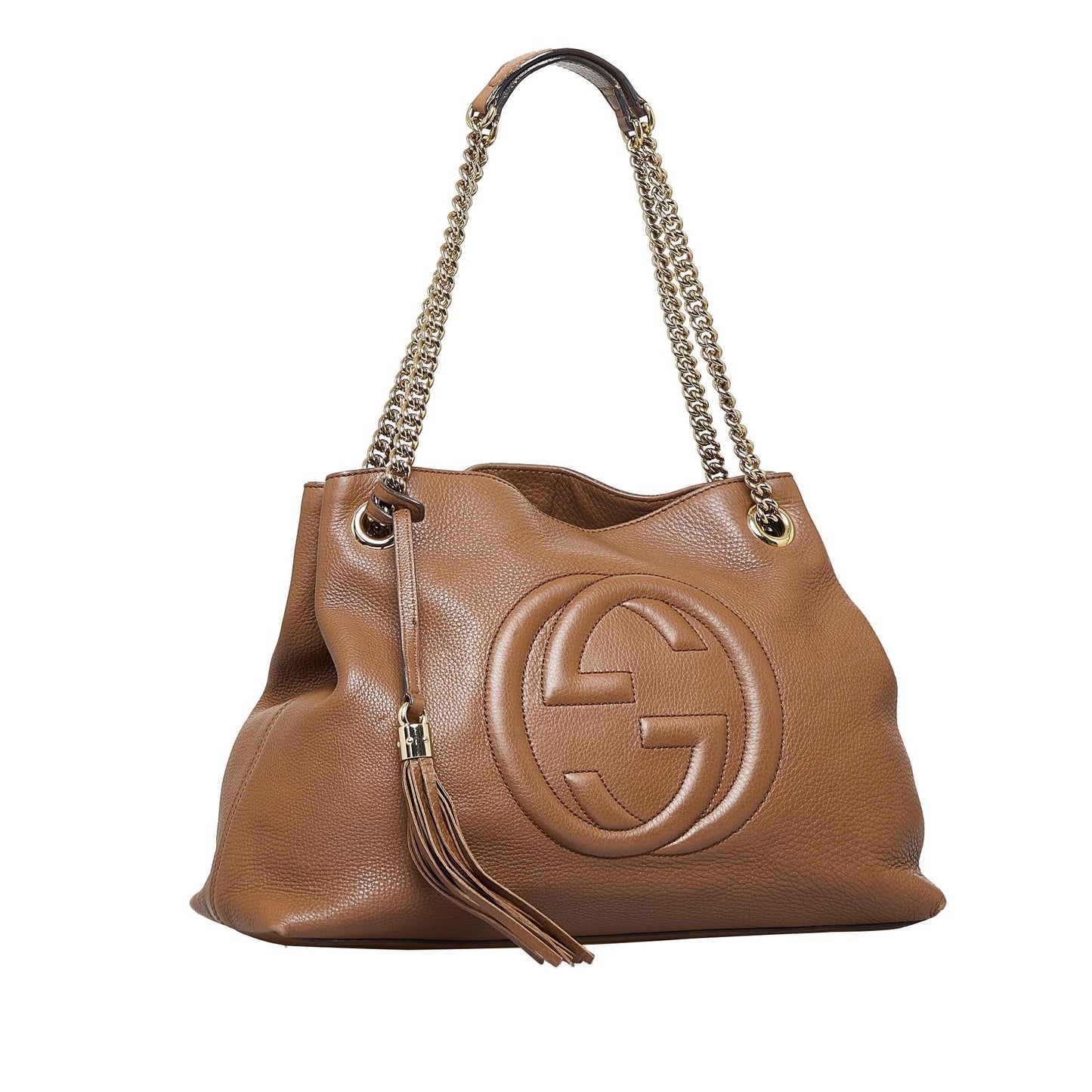 Luxury Gucci Soho Cellarius Chain Tote (SHG-rEOk1E)