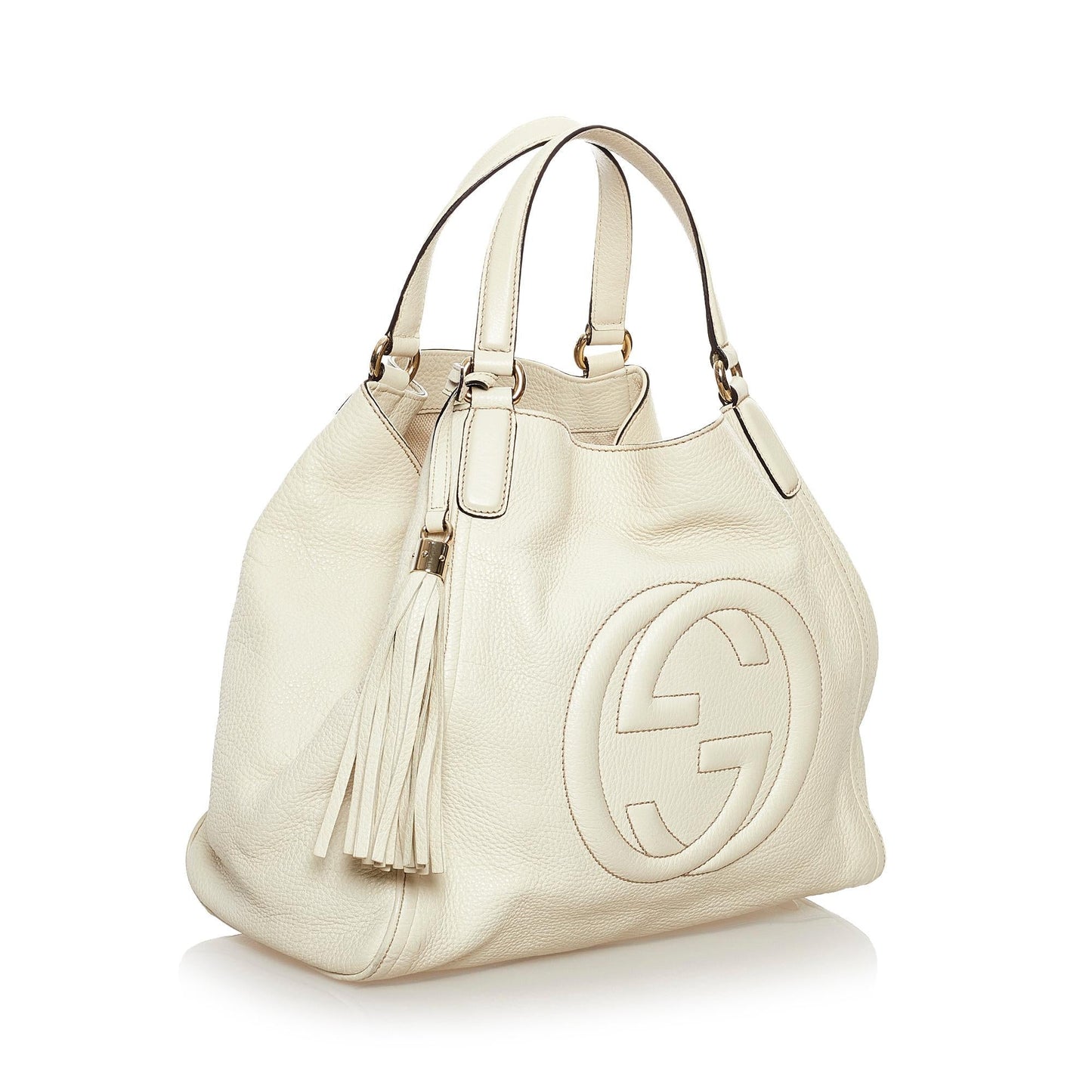 Gucci Soho Cellarius Leather Tote Bag (SHG-32400)